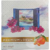 Bodrum Lokum Mandalina-Satsuma Karışık Lokum Kutu 500 gr - 400 gr