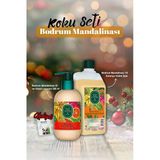 Bodrum Mandalinası 1 lt Kolonya, Losyon 280 ml ve Rosie Hediye