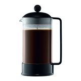 Bodum Brazil 8-Cup French Press Kaffeemaschine, 34 Unzen, Schwarz