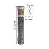 Bodur Tel Galvanizli Kümes Teli Ebat 100Cmx20Mt
