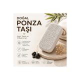 Body and Soul Goods Doğal Ponza Taşı | Ayak ve Topuk Bakımı İçin Peeling