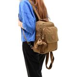 Body Bag Göğüs Çantası Sırt Çantası Çok Cepli Hafif Klinkır Kumaş Bady Bag Çok Cepli 30*22 cm - 30 x 22 cm - Taba