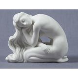 Body Porselen Dekoratif Biblo, 12x6x9.5 cm, Beyaz
