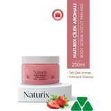 Body Scrub Çilek Besleyici, Arındırıcı ve Nemlendirici Vücut Peelingi 250 ml