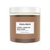 Body Scrub | Kahve + Yeşil Çay Özlü Vücut Peelingi | Bha + Jojoba Yağı 250 Ml
