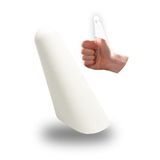 Body Sport Thumbsavers Klasik - Manuel Masaj Terapisti El Aleti - Medium, Beyaz