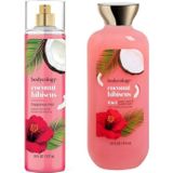 Bodycology Hindistan Cevizi Ve Hibiskus Kokulu Vücut Spreyi Ve Duş Jeli – Kadın Bakım Seti