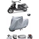Bodygard Aprilia Mojito 125 Custom Motosiklet Brandası Arka Çanta Uyumlu - Gri