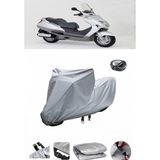Bodygard Honda Fes 250 Foresight Motosiklet Brandası Arka Çanta Uyumlu - Gri