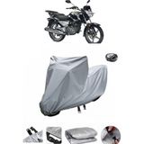 Bodygard Kanuni Leopard Motosiklet Brandası Arka Çanta Uyumlu - Gri