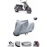 Bodygard Vespa Gts 300 Super Sport Motosiklet Brandası Arka Çanta Uyumlu - Gri