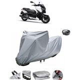 Bodygard Yamaha X-Max 250 Momodesign Motosiklet Brandası Arka Çanta Uyumlu - Gri