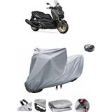 Bodygard Yamaha X-Max 400 Tech Max Motosiklet Brandası Arka Çanta Uyumlu - Gri