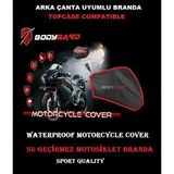 Bodyguard Yamaha X-Max 400 Abs Motosiklet Brandası Arka Çanta Uyumlu Branda,örtü