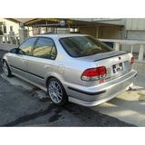Bodykit Center Honda Civic 96-2001 Sedan Arka Tampon Eki Boyasız