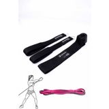 Bodyography 1-15 Kg. Gövde Kol Direnç Lastiği Fitness Spor Seti Siyah