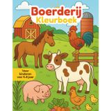 Boerderij Kleurboek voor Kinderen: 50 vrolijke pagina’s met dieren, tractoren & boerderijleven voor kinderen van 4–8 jaar
