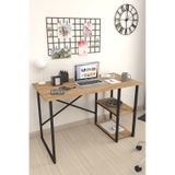 Bofigo 2 Raflı Çalışma Bilgisayar Masası 60 x 120 CM Kafka Çam