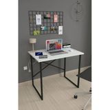 Bofigo 60X90 Cm Çalışma Masası Bilgisayar Masası Ofis Ders Yemek Masası Hugo Beyaz