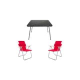 Bofigo BFGGM+2S 2+1 Granit Kırmızı 60X80 cm Kamp Seti