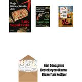 Boğa Güreşçisinin Adı + Duygusal Bir Katilin Günlüğü + Yavaşlığın Önemini Anlayan Salyangozun Hikayesi + Okuma Sticker'ları - 1212.3000000000002