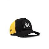 Boğa Logolu Cordura Siyah-Sarı Trucker Şapka