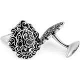 Boga Skull Tamtam Gümüş Kol Düğmesi - Standart