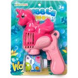 Boğaziçi Toys Pembe Unicorn Köpük Tabancası – Otomatik Baloncuk Oyuncağı