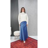 Boğazlı Kazak Beyaz - Standart