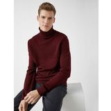 Bogazli Slim Fit Triko Kazak