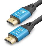 Boğazören 10 Metre 4K HDMI Kablo Ultra Hd - Yüksek Hızlı Altın Uçlu Görüntü Ses Aktarım Kablosu: Uzun Mesafe Projeksiyon, Tv, Bilgisayar Uyumlu Dayanıklı Kablo Ofis,ev Sinema Sistemi,projektör ve Pc Uyumlu - 1-Siyah