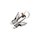 Boğazören 4+1 Kısa ip örgü Hızlı Şarj Kablosu(Type-C 60W PD,Lightning 30W+Micro USB)for(Samsung,Xiaomi,İphone)