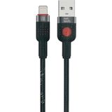 Boğazören iphone Uyumlu Ip Örgülü Lightning 12W Uzun Kablo 3 Metre 11 12 13 And 14 Pro Max Hızlı Şarj Kablosu - Siyah
