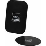 Boğazören Manyetik Araç Telefon Tutucu Metal Plaka 2'li Set Telefon Arkası Yapıştırmalı Mıknatıs Levha Universal Uyumlu Telefon Arkası Metal Plaka Telefon Mıknatısı Yapıştırma Aparatı - 01-Siyah