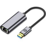 Boğazören Ultrabook Uyumlu USB To Ethernet Dönüştürücü Internet Adaptörü Adaptör USB 3.0 Gigabit - 1000MBPS RJ45 Lan Internet Dönüştürücü Kablo: Masaüstü Bilgisayar, Laptop, Macbook Uyumlu Örgülü Kısa Kablo - 1-Siyah