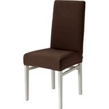 Bogda Koyukahve Bambu Sandalye Kılıfı Yıkanabilir Likralı Esnek Lastikli Sandalye Örtüsü - 35 x 48 cm - Kamel