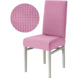 Bogda Pembe Bambu Sandalye Kılıfı Yıkanabilir Likralı Esnek Lastikli Sandalye Örtüsü - 35 x 48 cm