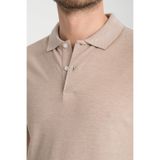 Boggee Pedso Erkek Camel İtalyan Yaka Çekmez Likralı%100 Pamuklu Kumaş Slim Fit Polo Yaka Tişört Camel M
