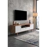 Bohem 180 Cm 3 Kapaklı Tv Ünitesi - Geniş Tv Sehpası -