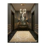 Bohem Aydınlatma 3+1 Kristal Gold Modern Sarkıt Avize 3 Renk Led