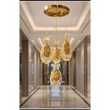 Bohem Aydınlatma Modern 3+1 Sarkıt 3 Renk LED (Beyaz Sarı Günışığı) Salon/Antre/Yatak Odası