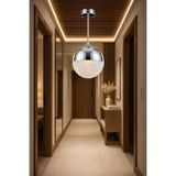 Bohem Aydınlatma Tavana Sıfır Krom 3 Renk Led Modern Top Avize Antre/Hol Banyo Avizesi