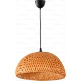 Bohem Bambu Boja Pendant Sarkıt Avize Lamba 35 cm - Iskandinav, Modern, Bohem, Rattan Aydınlatma - 1