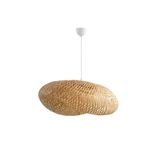 Bohem Bambu Bulut Sarkıt Avize Lamba 60Cm - Iskandinav, Modern, Bohem, Rattan Aydınlatma