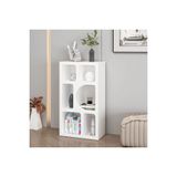 Bohem Mebran Kitaplık, Beyaz, 90 Cm