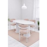 Bohem Polo Lak Panel Açılır Yemek Masa Sandalye Takımı 90X160cm