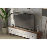 Bohem Tarz Şık 180 Cm 4 Kapaklı Mdf Kapak Tv Ünitesi