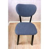 Bohem Yeni Model Sandalye Kılıfı Jakar 1 Adet - 45 x 50 cm - Antrasit