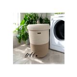 Bohemahomedecor Hasır Pamuk Çamaşır Sepeti