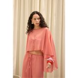 BOHEMAİ Charm Salaş Tarçın Crop Pantolon Takım